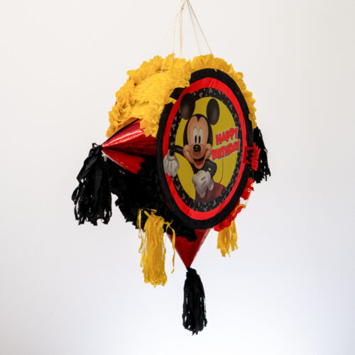 Piñata "Mickey Mouse" – Klassisches Design mit 3 Spitzen – Bild 3