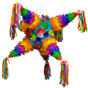 Pinata Stern mit 7 Spitzen