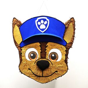 Kopf von Chase Paw Patrol Piñata