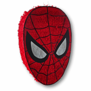 Kopf von Spiderman Piñata