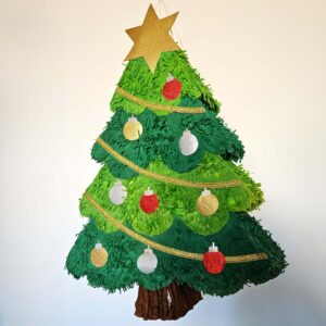 elegante Weihnachtsbaum Piñata